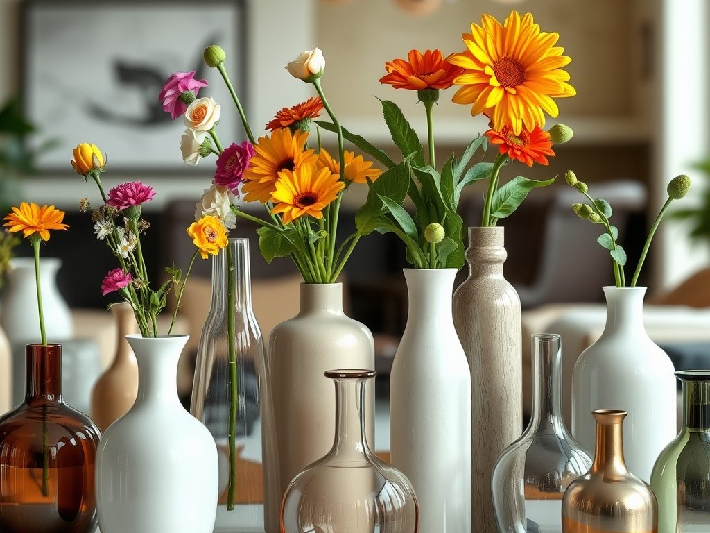 Wazony do wnętrza: jak wybrać kształt, rozmiar i materiał pod styl i kwiaty