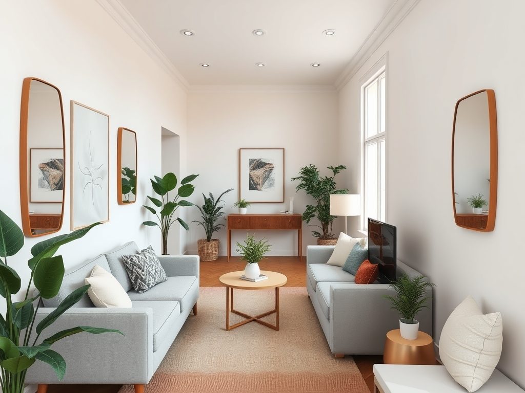 Jak urządzić wąski pokój, by optycznie powiększyć przestrzeń i zachować funkcjonalność